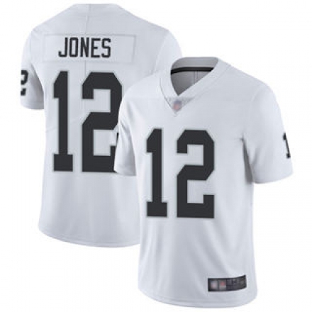 حلاوة التوت Raiders #12 Zay Jones Black Team Color Men's Stitched Football Vapor Untouchable Limited Jersey حلاوة التوت